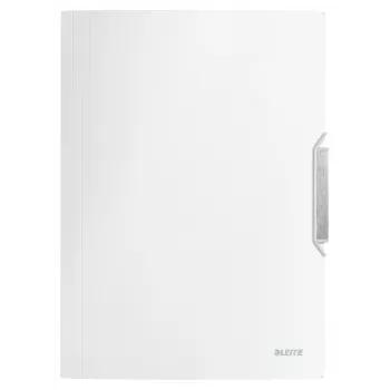 Leitz 3-Flap Folder Style PP A4, A4, Polypropylene (PP), White, 150 sheets, 80 g/m², Elastic band