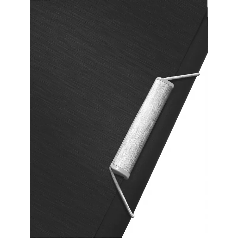 Leitz 3-Flap Folder Style PP A4, A4, Polypropylene (PP), Black, 150 sheets, 80 g/m², Elastic band