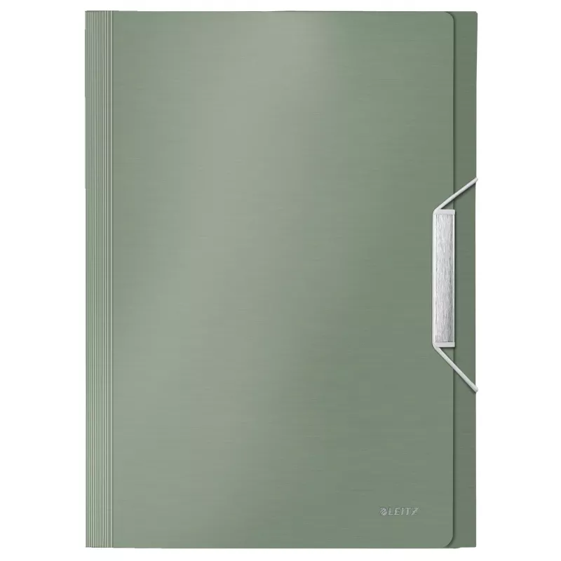 Leitz Expanding Concertina File Style PP, A4, Polypropylene (PP), Green, 250 sheets, 80 g/m², 6 pockets