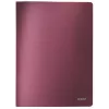 Leitz Display Book Style PP 40 pages, Red, Polyvinyl chloride (PVC), 40 pockets, A4, 233 mm, 16 mm