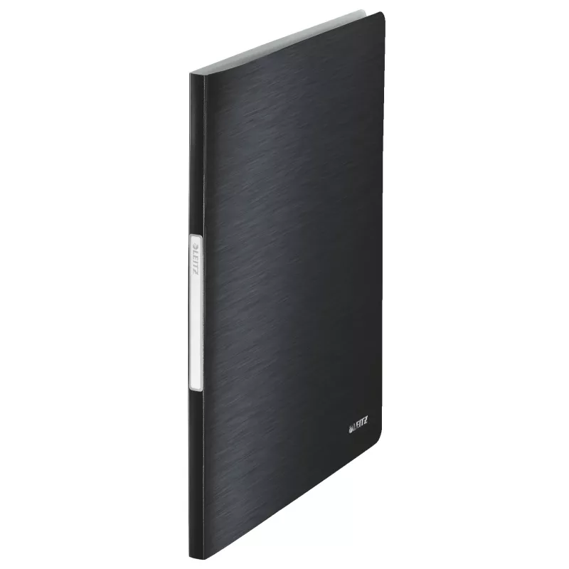 Leitz Display Book Style PP 40 pages, Black, Polyvinyl chloride (PVC), 40 pockets, A4, 233 mm, 16 mm