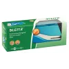 Leitz NeXXt Stapler Battery-powered WOW 5566, 10 sheets, 1 cm, Plastic, Blue, White, Battery, 50 mm
