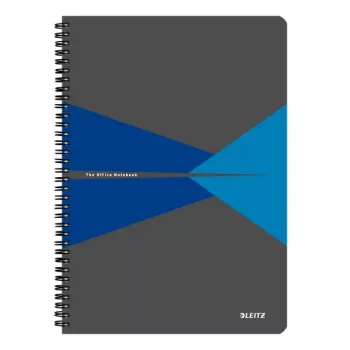 Leitz 44960035 writing notebook A4 90 sheets Blue, Grey
