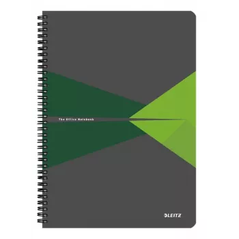 Leitz 46480055 writing notebook A4 90 sheets Green, Grey