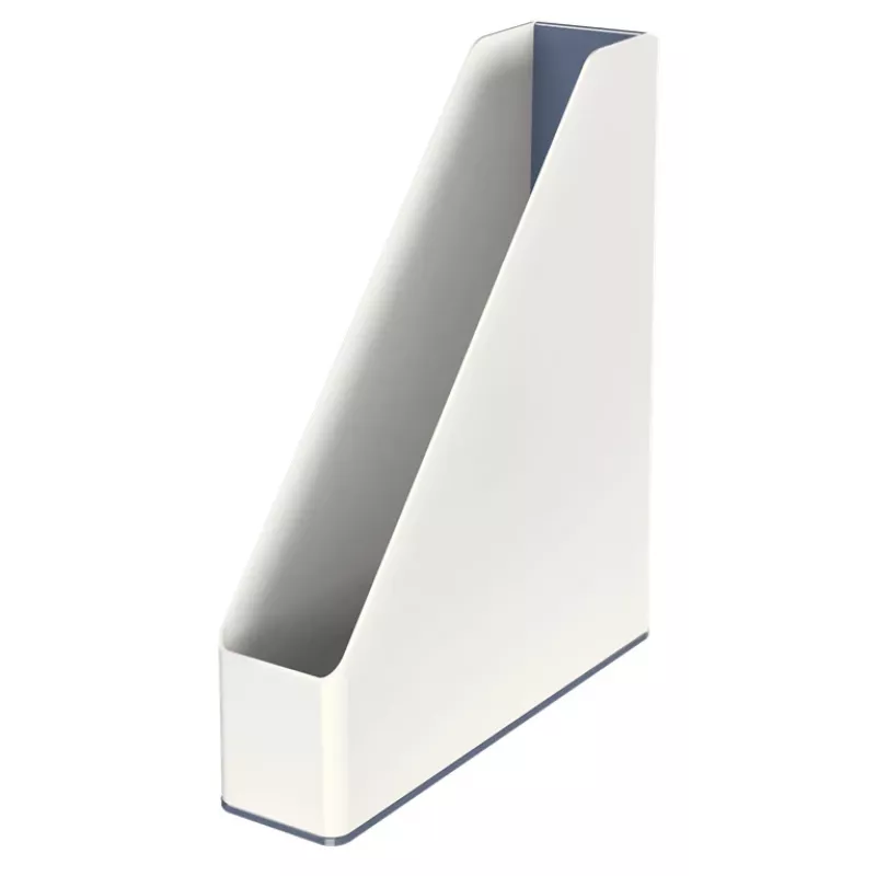 Leitz Magazine File WOW Dual Colour, White, Plastic, A4, 272 mm, 318 mm, 430 g