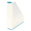 Leitz Magazine File WOW Dual Colour, Blue, White, Plastic, A4, 272 mm, 318 mm, 430 g