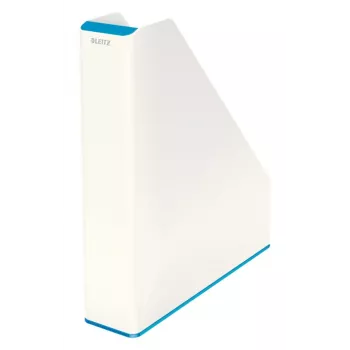 Leitz Magazine File WOW Dual Colour, Blue, White, Plastic, A4, 272 mm, 318 mm, 430 g