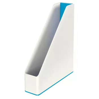 Leitz Magazine File WOW Dual Colour, Blue, White, Plastic, A4, 272 mm, 318 mm, 430 g