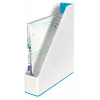Leitz Magazine File WOW Dual Colour, Blue, White, Plastic, A4, 272 mm, 318 mm, 430 g