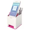 Leitz Sound Pen Holder WOW, Pink, White, Polystyrene, 90 mm, 101 mm, 100 mm, 140 g