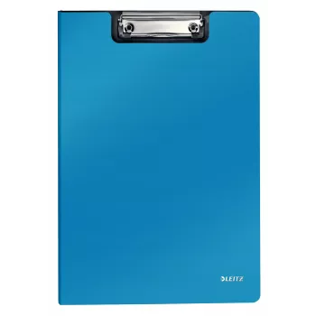 Leitz Clipfolder with front cover Solid, A4, Blue, 75 sheets, Polyfoam, 229 mm, 16 mm