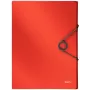 Leitz Box File Solid PP 30 mm, Flap folder, A4, Polypropylene (PP), Red, 250 sheets, 80 g/m²