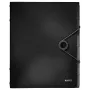 Leitz Divider Book Solid 6 tabs, Flap folder, A4, Polypropylene (PP), Black, 200 sheets, 80 g/m²