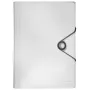 Leitz Project File Solid PP, A4, Polypropylene (PP), White, 250 sheets, 80 g/m², Elastic band