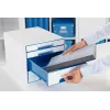 Leitz Drawer Cabinet WOW Cube 4-drawer, 4 drawer(s), Plastic, Blue, White, 1 pc(s), 287 mm, 270 mm