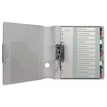 Leitz Index PC Printable 1-12 Style PP A4+, Numeric tab index, Polypropylene (PP), Multicolour, Portrait, A4 Maxi, 245 mm