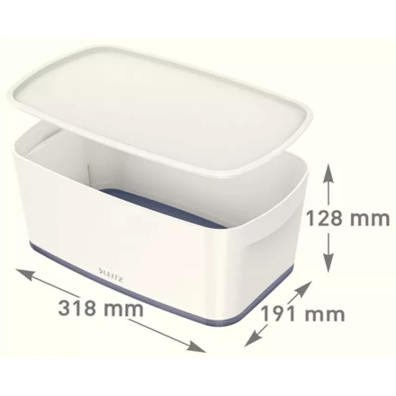 Esselte 5229-10-01 Storage tray Rectangular Acrylonitrile butadiene styrene (ABS) Grey, White