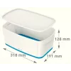 Esselte 5229-10-36 Storage tray Rectangular Acrylonitrile butadiene styrene (ABS) Blue, White