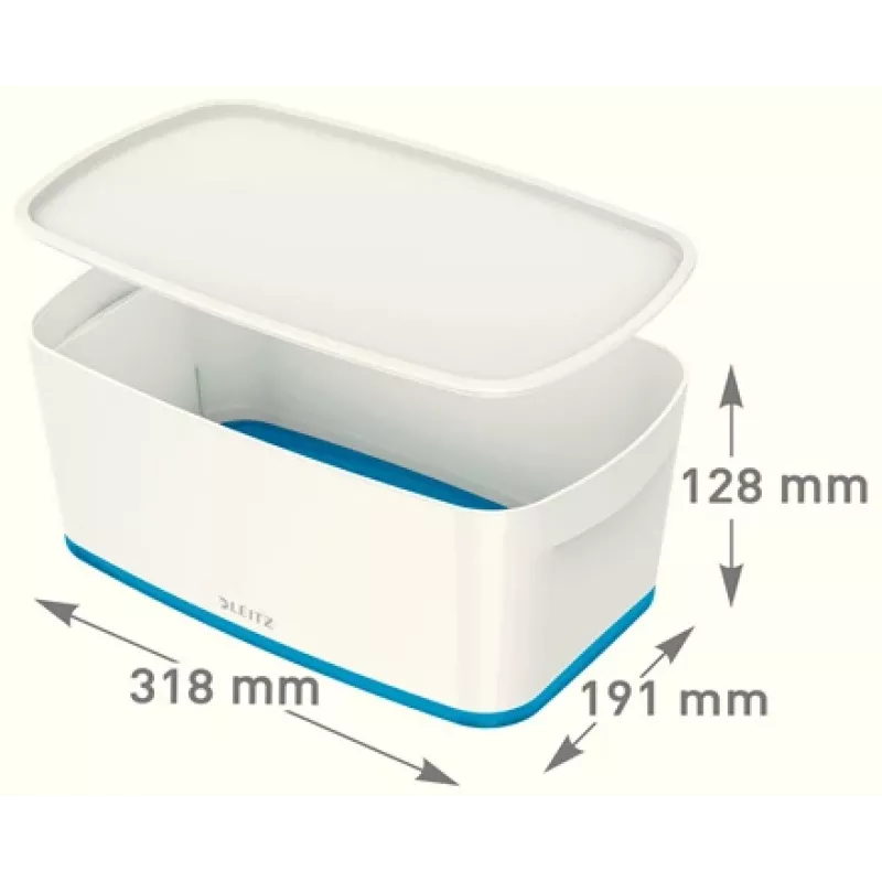 Esselte 5229-10-36 Storage tray Rectangular Acrylonitrile butadiene styrene (ABS) Blue, White
