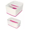 Esselte 5258-10-23 Storage tray Rectangular Acrylonitrile butadiene styrene (ABS) Pink, White