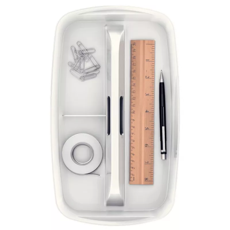 Esselte 5323-00-01 Storage tray Rectangular Acrylonitrile butadiene styrene (ABS) White