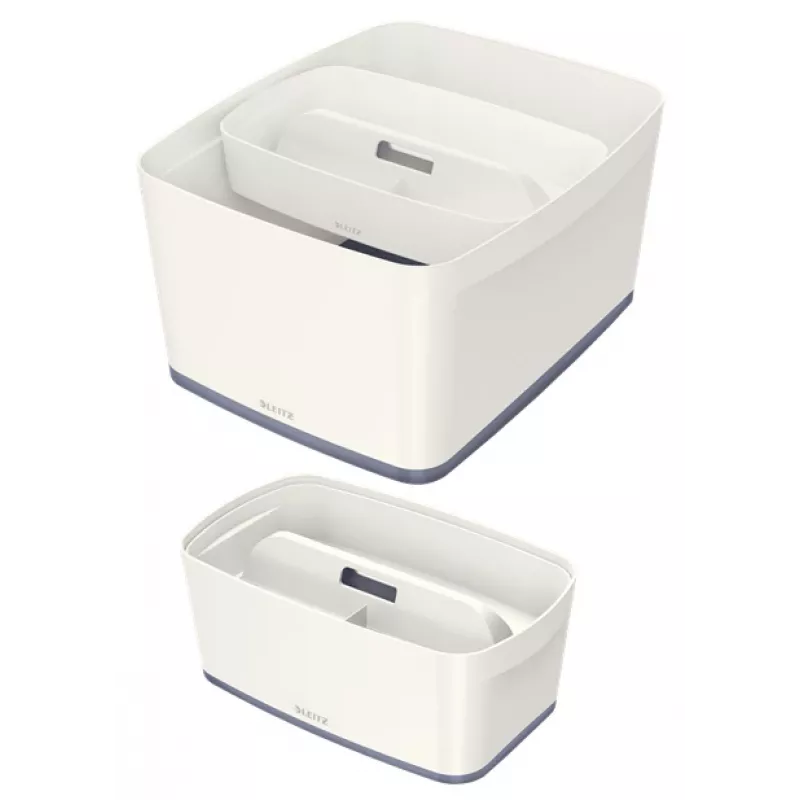 Esselte 5323-00-01 Storage tray Rectangular Acrylonitrile butadiene styrene (ABS) White