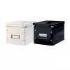 Leitz Storage Box Click & Store WOW Cube Medium, Turquoise, Carton, 260 mm, 260 mm, 240 mm