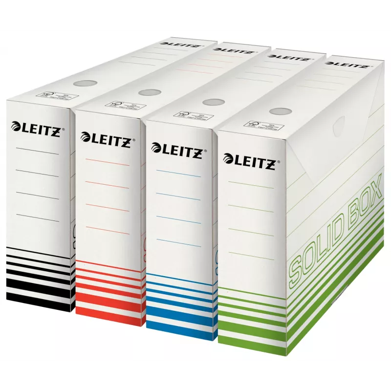 Leitz 61270001 file storage box Cardboard Black, White