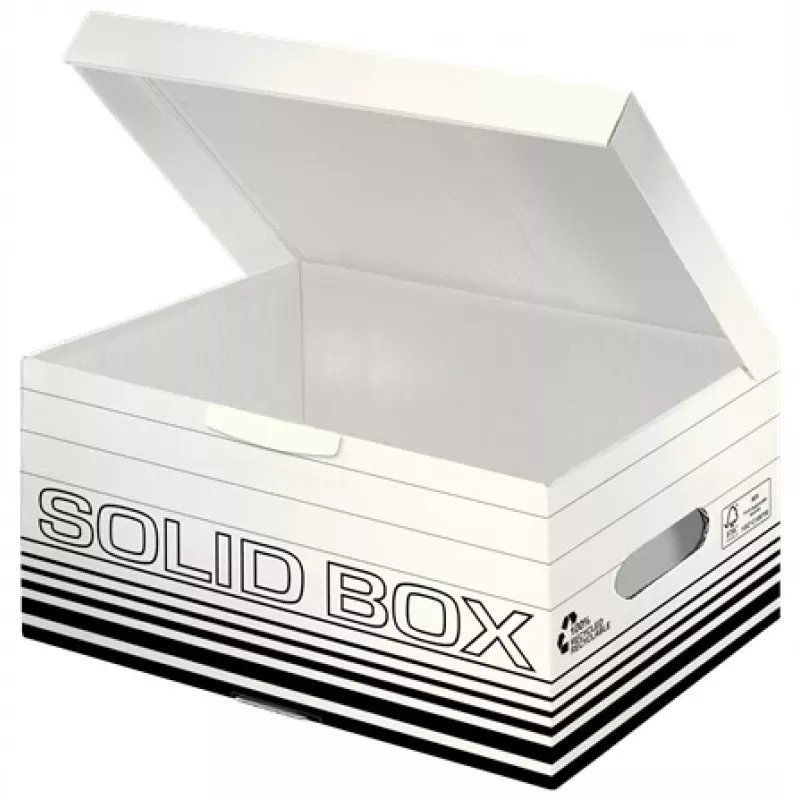Leitz 61170001 file storage box Cardboard Black, White