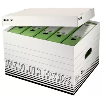 Leitz Solid file storage box Black, White