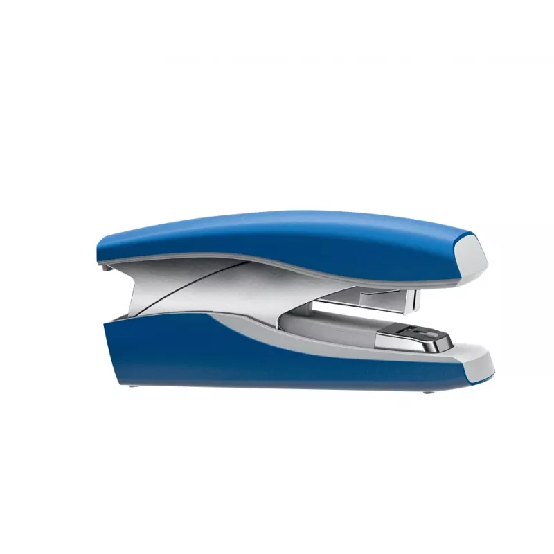 Leitz Stapler Softpress Flat Clinch 30 sheets, 30 sheets, Blue, Flat clinch, Leitz Softpress staples, Plastic, 80 g/m²