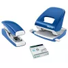 Leitz Stapler Softpress Flat Clinch 30 sheets, 30 sheets, Blue, Flat clinch, Leitz Softpress staples, Plastic, 80 g/m²