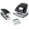 Leitz Stapler Softpress Flat Clinch 30 sheets, 30 sheets, Black, Flat clinch, Leitz Softpress staples, Plastic, 80 g/m²