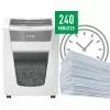 Leitz IQ Office Pro Paper Shredder P5, Micro-cut shredding, 23 cm, 2 x 15 mm, 30 L, 300 sheets, 55 dB