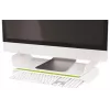 Leitz Monitor Stand Adjustable Ergo WOW, 68.6 cm (27 inch), Height adjustment, Green, White
