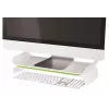 Leitz Monitor Stand Adjustable Ergo WOW, 68.6 cm (27 inch), Height adjustment, Green, White
