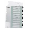 Leitz Indices Printable PP A4+ 1-12 WOW White/Black, Numeric tab index, Polypropylene (PP), Black, White, A4 Maxi, 245 mm, 305 mm