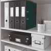 Leitz Lever Arch File 180° WOW POB/Laminated A4/80mm, A4, Carton, Black, 600 sheets, 80 g/m², 8 cm