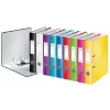 Leitz Lever Arch File 180° WOW POB/Laminated A4/50mm, A4, D-ring, Carton, Yellow, 350 sheets, 285 mm