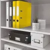 Leitz Lever Arch File 180° WOW POB/Laminated A4/50mm, A4, D-ring, Carton, Yellow, 350 sheets, 285 mm