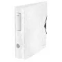 Leitz Lever Arch File Active PP WOW A4/80mm, A4, D-ring, Storage, Polyfoam, White, 500 sheets
