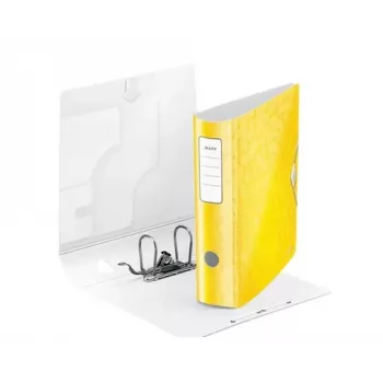 Leitz Lever Arch File Active PP WOW A4/80mm, A4, Polyfoam, Yellow, 500 sheets, 80 g/m², 8.2 cm