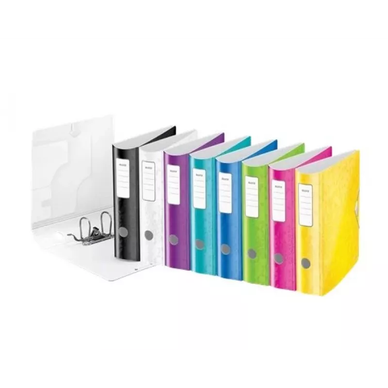 Leitz Lever Arch File Active PP WOW A4/80mm, A4, Polyfoam, Yellow, 500 sheets, 80 g/m², 8.2 cm