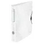 Leitz Lever Arch File Active PP WOW A4/65mm, A4, D-ring, Storage, Polyfoam, White, 350 sheets