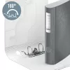 Leitz Lever Arch File Active PP WOW A4/65mm, A4, D-ring, Storage, Polyfoam, White, 350 sheets