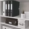 Leitz Lever Arch File Active PP WOW A4/65mm, A4, Polyfoam, Black, 350 sheets, 80 g/m², 6.5 cm