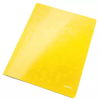 Leitz Flat File Card/Board WOW A4, Conventional file folder, A4, Carton, Yellow, Portrait, 250 sheets
