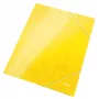 Leitz 3-Flap Folder WOW Card/POB A4, Presentation folder, A4, Polypropylene (PP), Yellow, 250 sheets, 80 g/m²