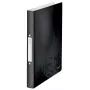 Leitz Ringbinder WOW PP A4 2RR/25mm, A4, Round ring, Polypropylene (PP), Black, 190 sheets, 80 g/m²
