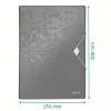 Leitz Project File WOW PP, Expanding file folder, A4, Polypropylene (PP), White, Landscape, 250 sheets